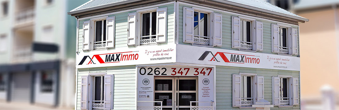 Réseau MAXImmo à La Réunion 974 et France